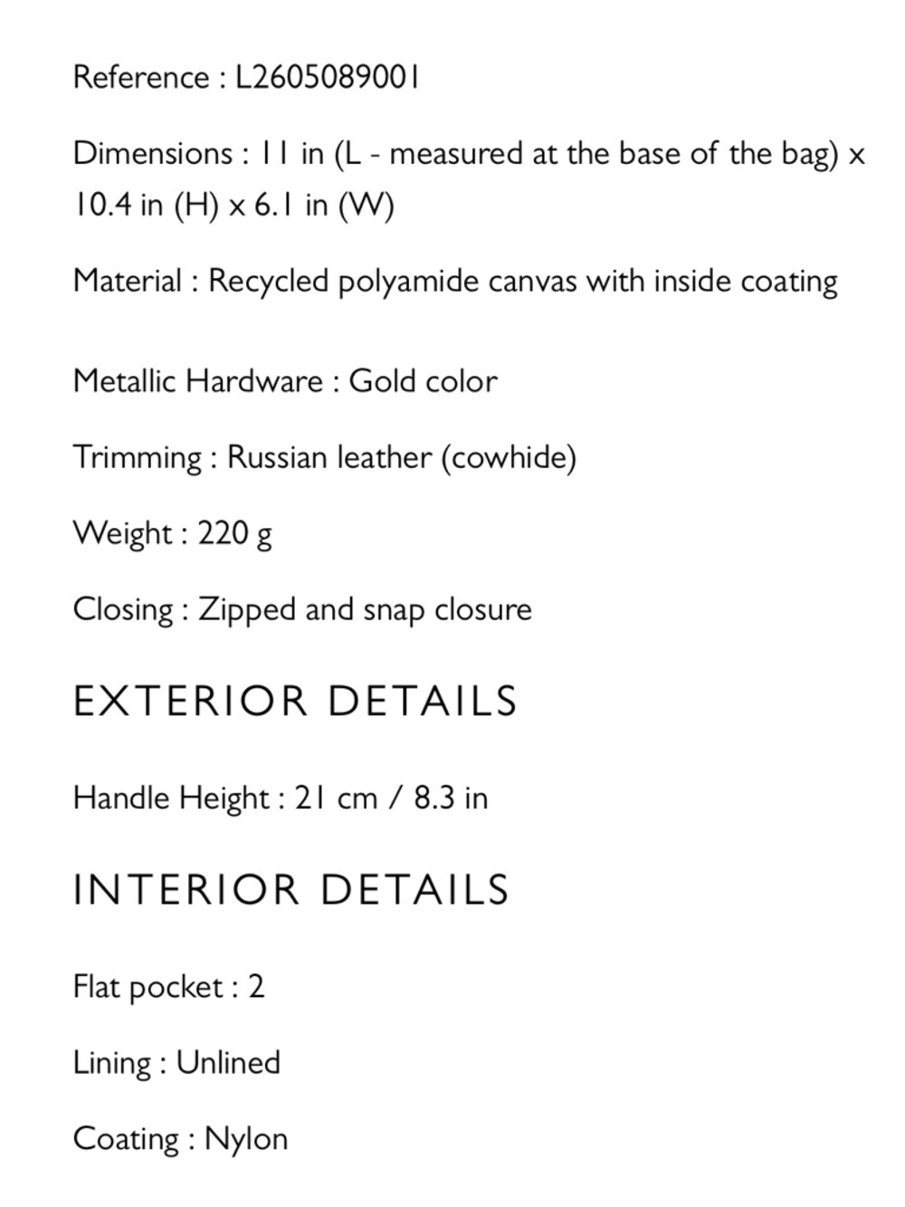 Longchamp Le Pliage Recycled Nylon Tote Medium - Picture 15 of 15